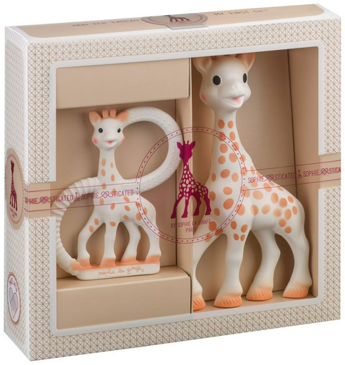 Прорезыватели Sophie la girafe 000001, 2 шт, бежевый