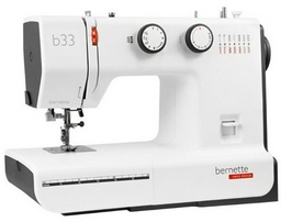 Швейная машина Bernina Bernette B33 белый, черный