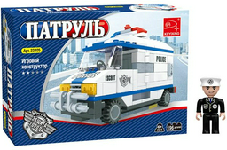 Конструктор Keyixing ПАТРУЛЬ, деталей 196 шт