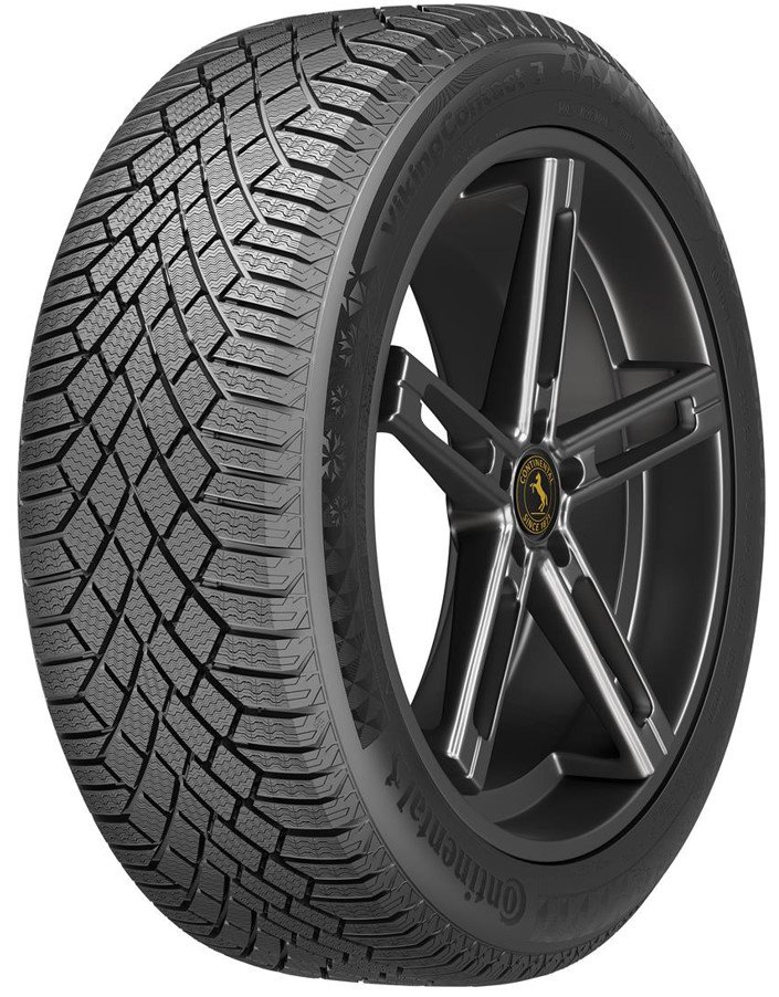  Шина Continental ContiVikingContact7 195/60 R16 зимняя купить,93600