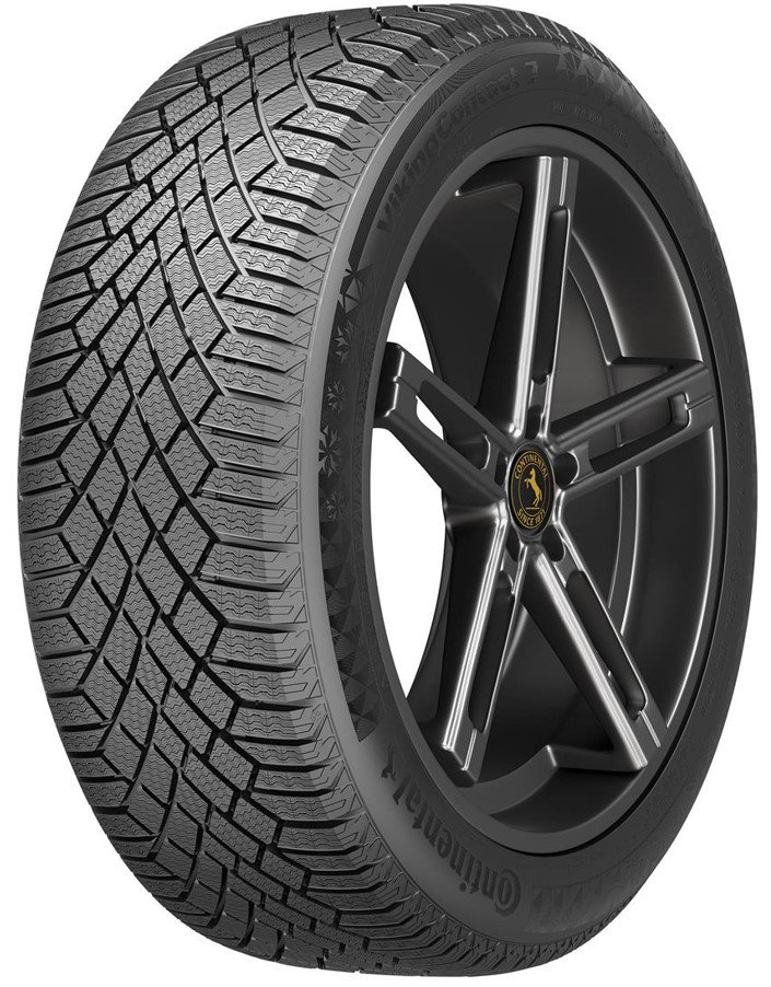  Шина Continental ContiVikingContact7 195/60 R16 зимняя купить,93600