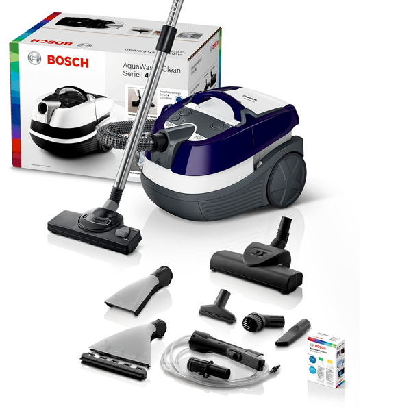 Пылесос Bosch BWD41740 синий купить,NaN