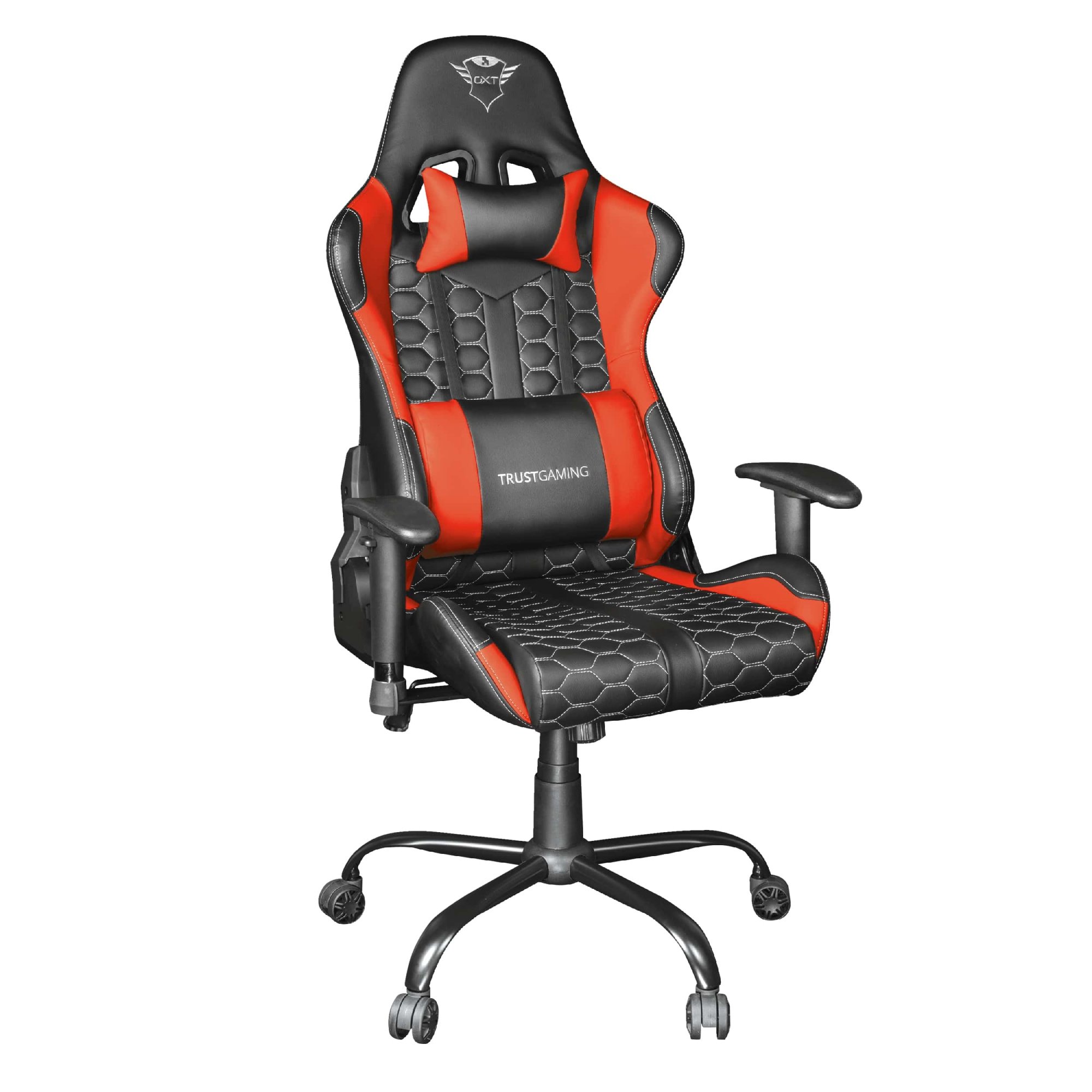 Игровое кресло Trust GXT 708R Resto черно-красное - ForteMarket Игровое кресло Trust GXT 708R Resto черно-красное купить,0