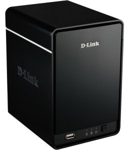 Сетевое хранилище D-link DNR-322L черный