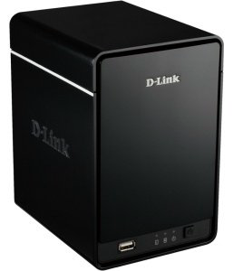 Сетевое хранилище D-link DNR-322L черный