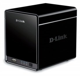 Сетевое хранилище D-link DNR-322L черный