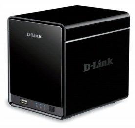 Сетевое хранилище D-link DNR-322L черный