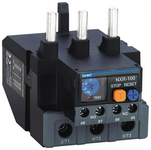 CHINT реле перегрузки тепловое NXR-100 AC 660 В 40 А, кол-во фаз : 1