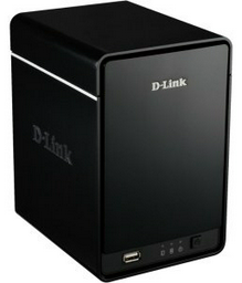 Сетевое хранилище D-link DNR-322L черный
