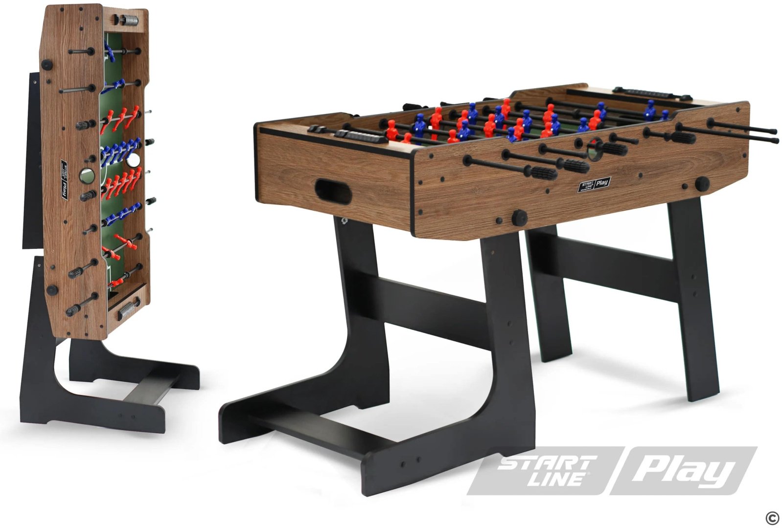 Игровой стол Start Line для футбола коричневый 4 фута