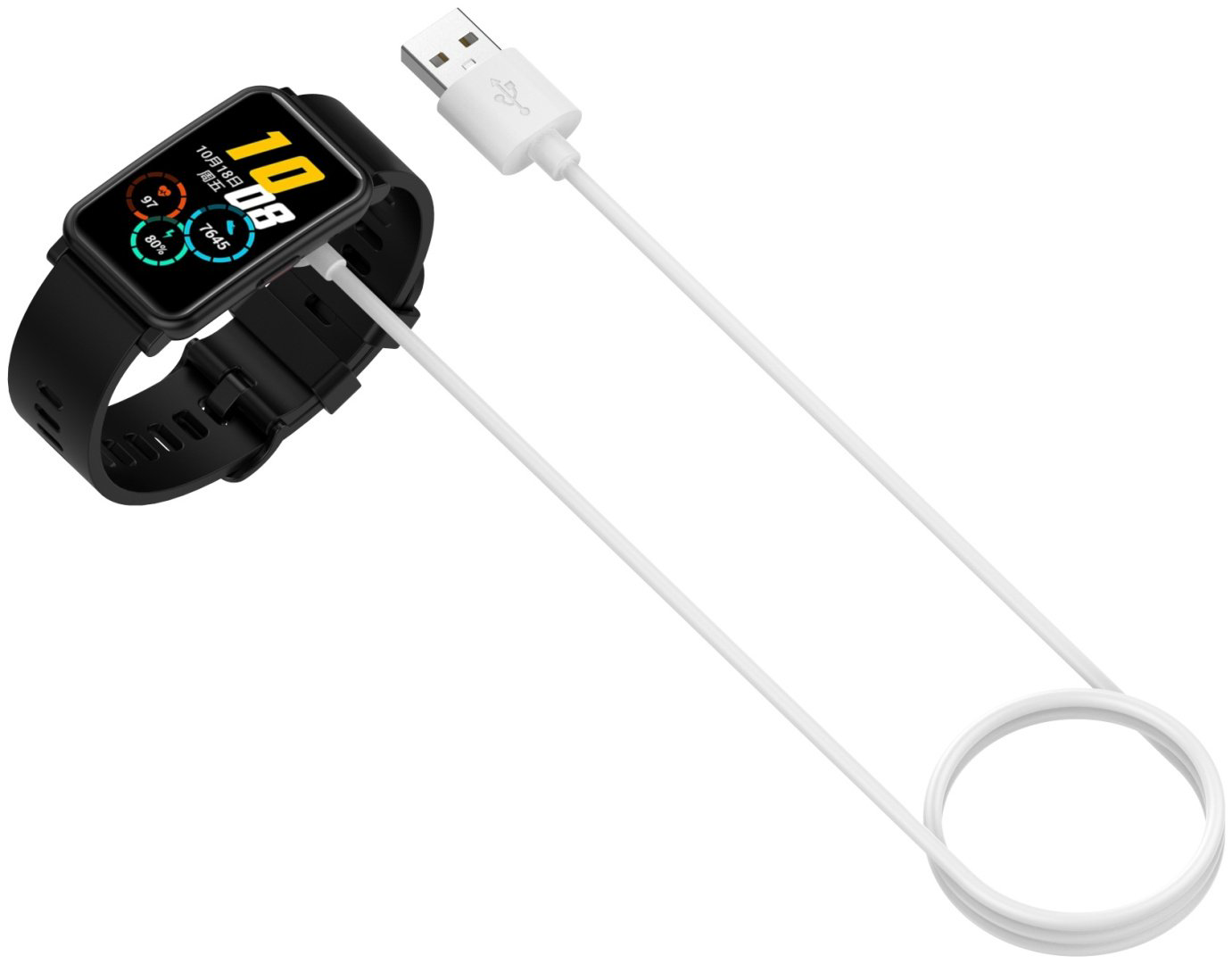 Зарядное устройство OEM для Huawei Band 6, Band7, Band 8, Watch Fit, Watch FIT2, Watch FIT Special Edition белый купить,NaN