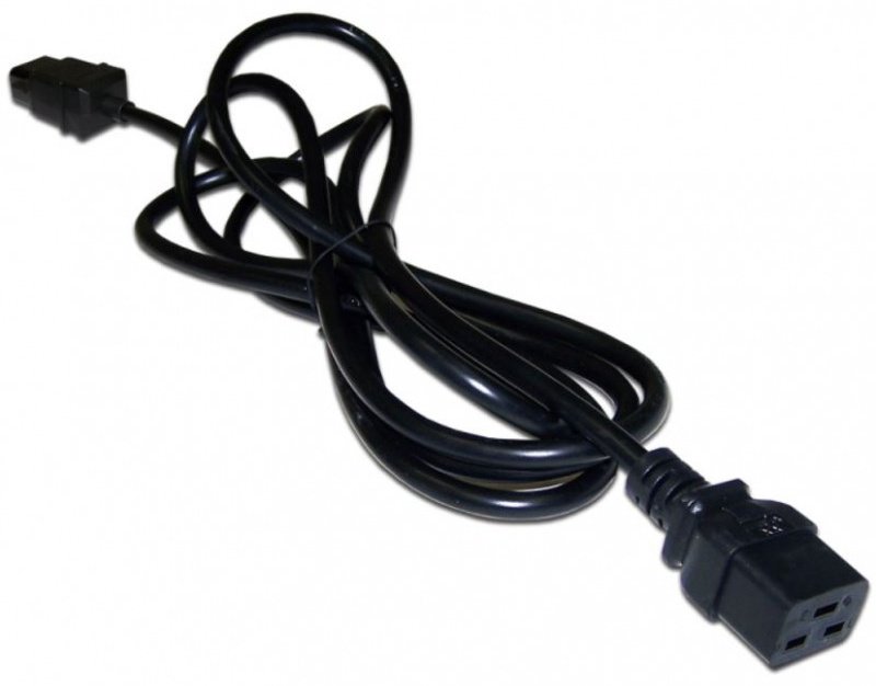 Вилка LAN-PP19/20-3.0-BK 1 шт