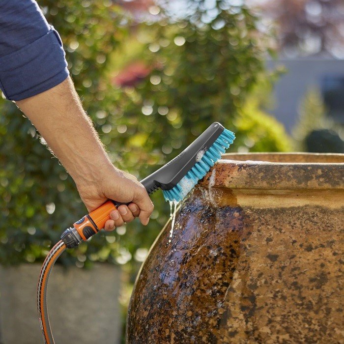 GARDENA щетка Cleansystem S hard 18844-20 1 шт - ForteMarket GARDENA щетка Cleansystem S hard 18844-20 1 шт купить,0