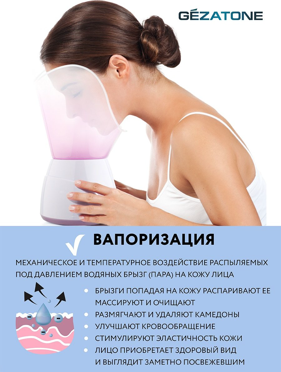Gezatone сауна для лица купить,NaN