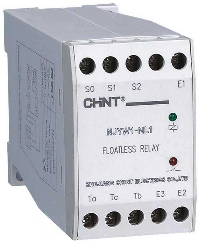 CHINT реле контроля жидкости/газа 311016 AC 380 В 5 А, кол-во фаз : 1