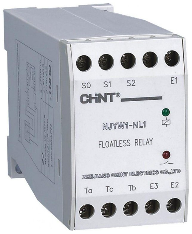 CHINT реле контроля жидкости/газа 311016 AC 380 В 5 А, кол-во фаз : 1