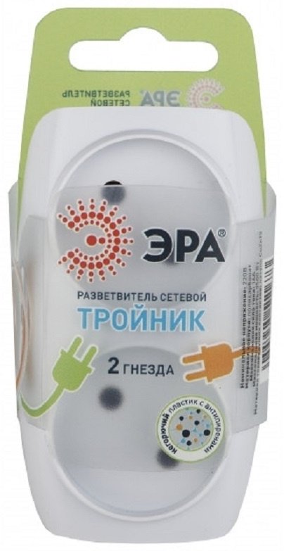 ЭРА тройник SP-2-W 1 шт купить,0