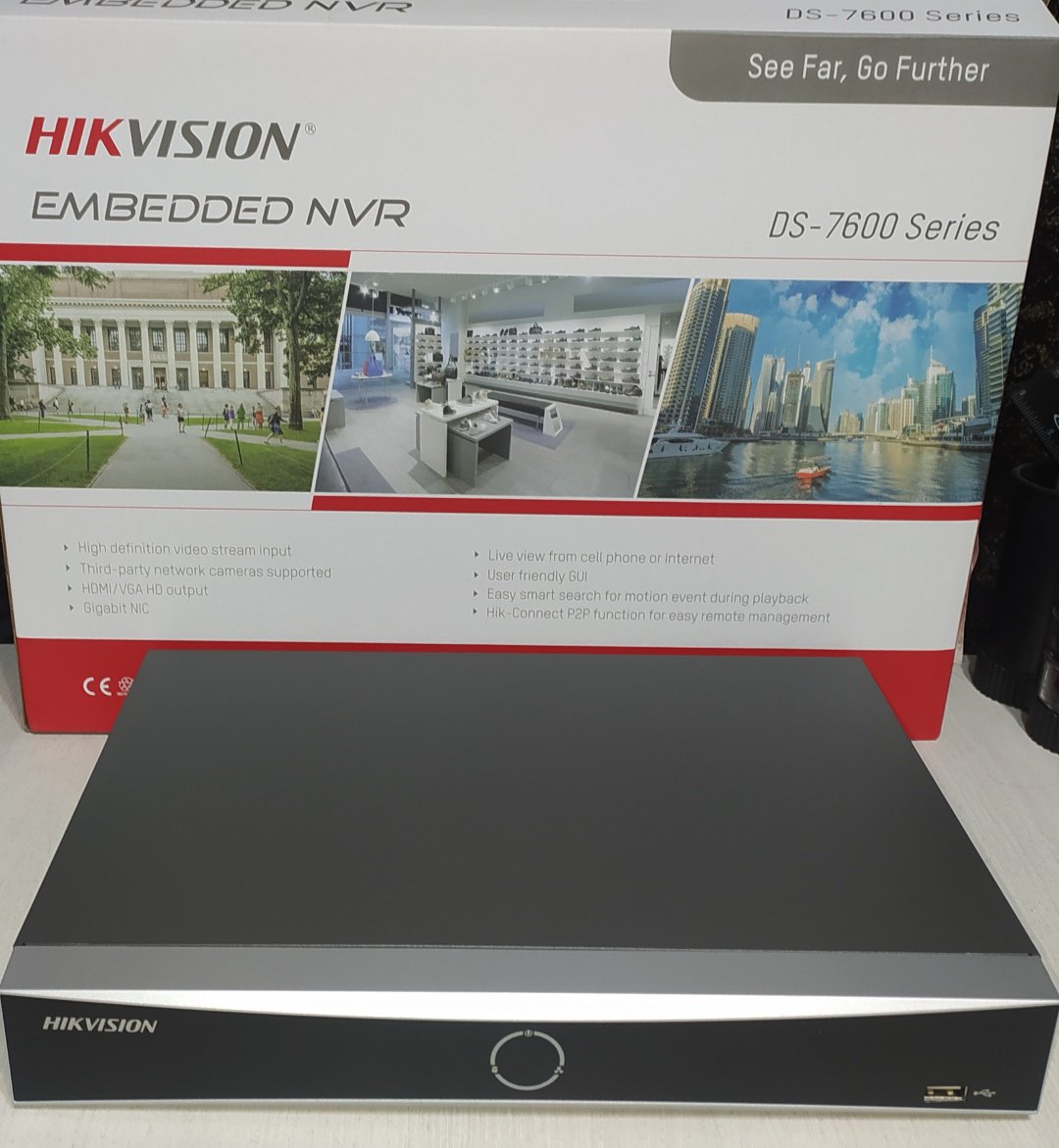 Видеорегистратор Hikvision NVR (сетевой) DS-7604NXI-K1 купить,0