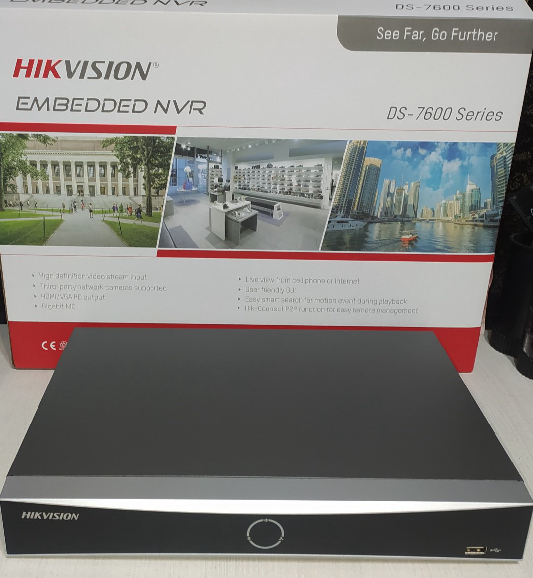 Видеорегистратор Hikvision NVR (сетевой) DS-7604NXI-K1