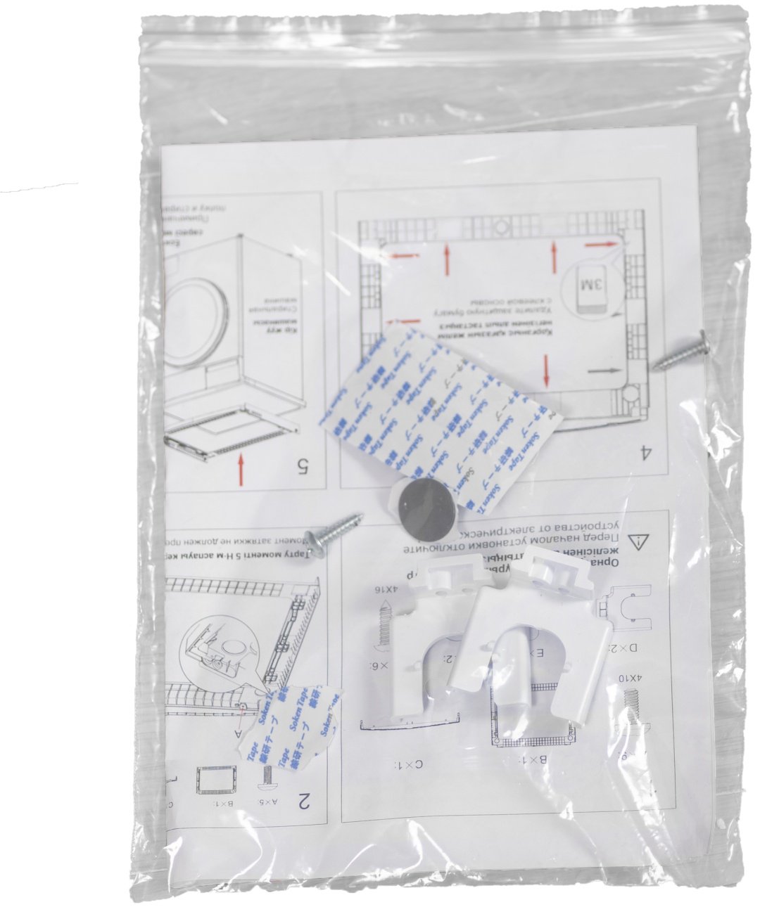Стыковочный элемент Midea 62988PQ6581901 1 шт. серый купить,0