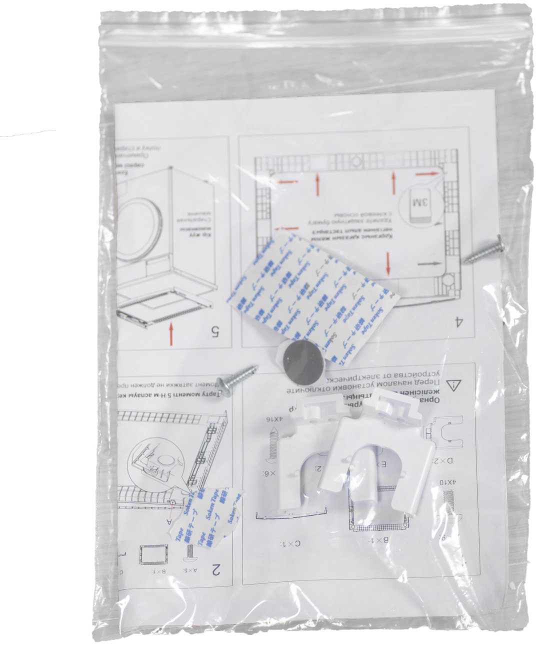 Стыковочный элемент Midea 62988PQ6581901 1 шт. серый купить,NaN