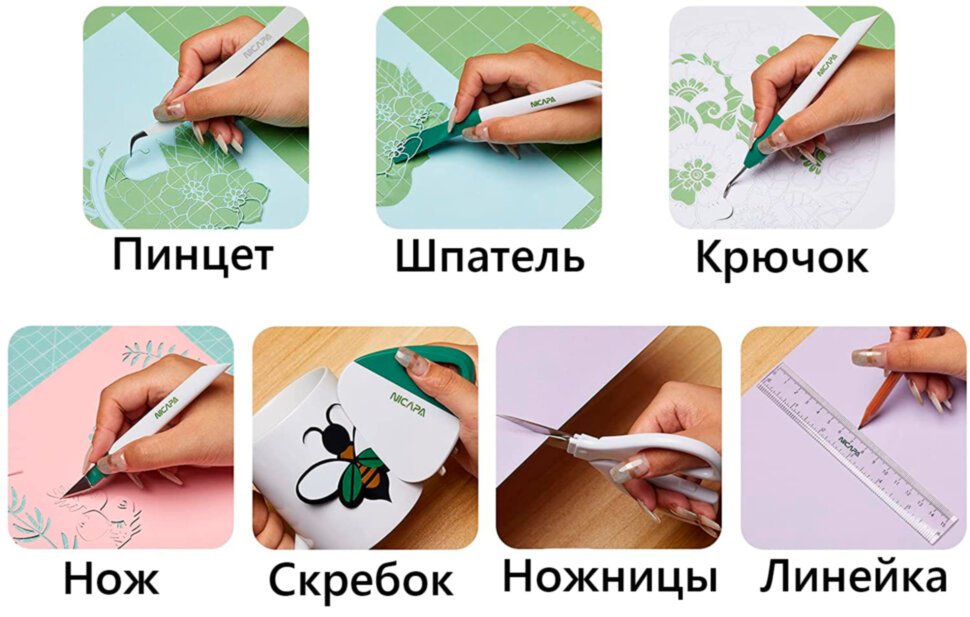 Набор Nicapa Basic Tool Set 7 шт купить,0