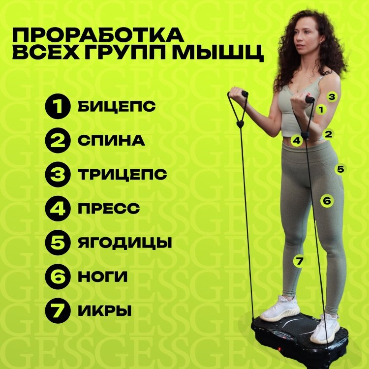 Виброплатформа GESS вертикальная - ForteMarket Виброплатформа GESS вертикальная купить,0