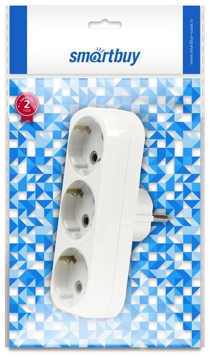Smartbuy разветвитель SBE-16-A02-3z 1 шт купить,0