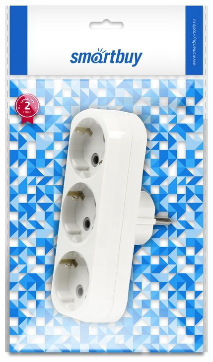 Smartbuy разветвитель SBE-16-A02-3z 1 шт купить,NaN