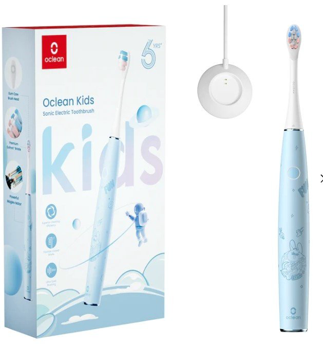 Электрическая щетка Oclean звуковая Kids C01000362 щетина средняя купить,NaN