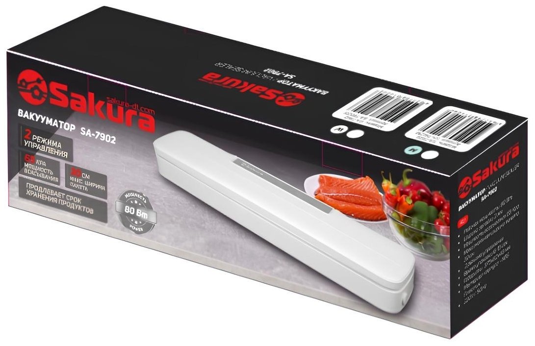 Вакуумный упаковщик SAKURA SA-7902М зеленый купить,0