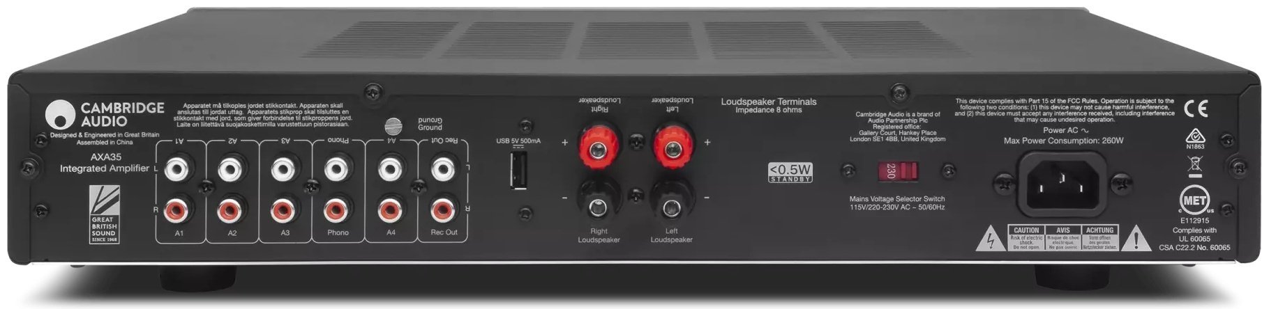 Аудиоусилитель Cambridge Audio AXA35 купить,0