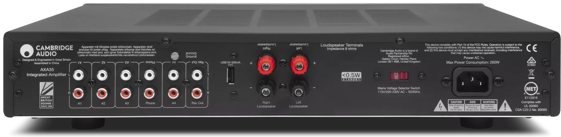 Аудиоусилитель Cambridge Audio AXA35 купить,NaN