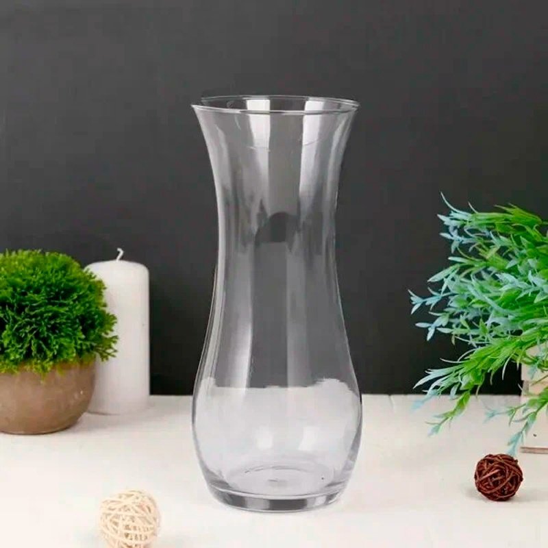 Pasabahce ваза 25.5 см Flora 43737, стекло - ForteMarket Pasabahce ваза 25.5 см Flora 43737, стекло купить,0