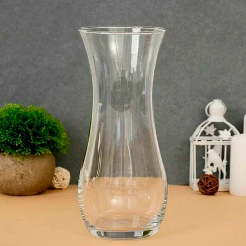 Pasabahce ваза 25.5 см Flora 43737, стекло - ForteMarket Pasabahce ваза 25.5 см Flora 43737, стекло купить,0