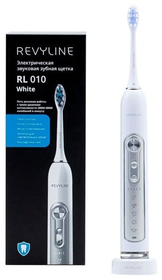 Электрическая щетка Revyline звуковая RL 010 щетина жесткая