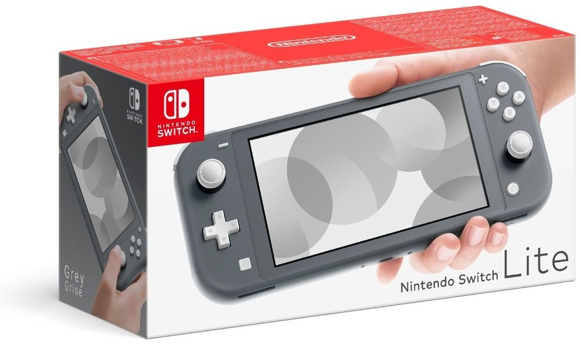 Игровая приставка Nintendo Switch Lite серый