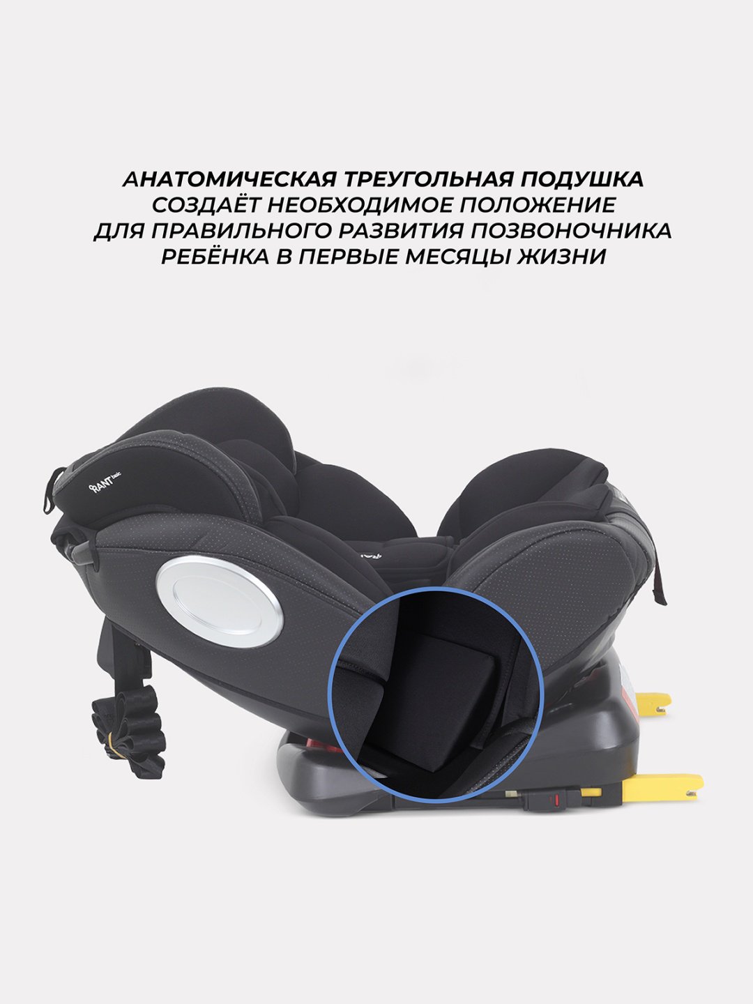 RANT TWIST PRO 0/1/2/3 (до 36 кг) черный купить,0