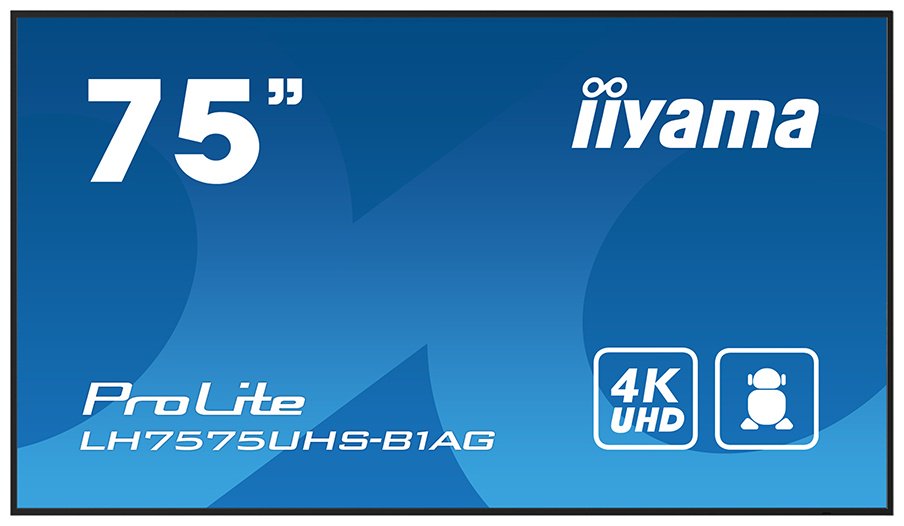 Интерактивная панель Iiyama PROLITE LH7575UHS-B1AG 75 дюйм