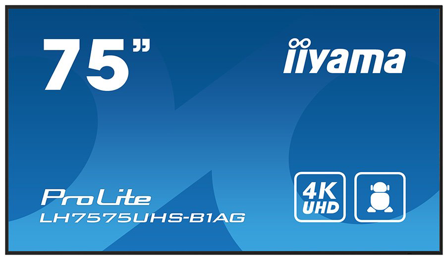 Интерактивная панель Iiyama PROLITE LH7575UHS-B1AG 75 дюйм