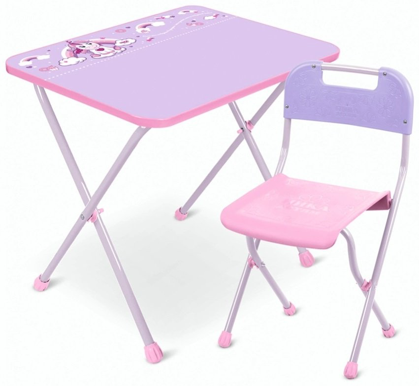 Nika КА2-М1, комплект, 60x45x58 см, металл, пластик, фиолетовый купить,NaN