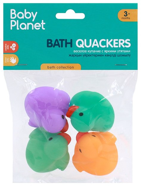Брызгалка Baby Planet Утята 8416 ПВХ мультиколор купить,NaN