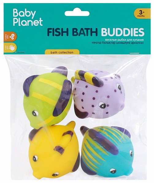 Набор Baby Planet Рыбки 8417 ПВХ мультиколор - ForteMarket Набор Baby Planet Рыбки 8417 ПВХ мультиколор купить,0