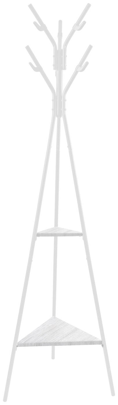 Вешалка Nika ВС1/МБ 51.5x179.5см белый купить,NaN