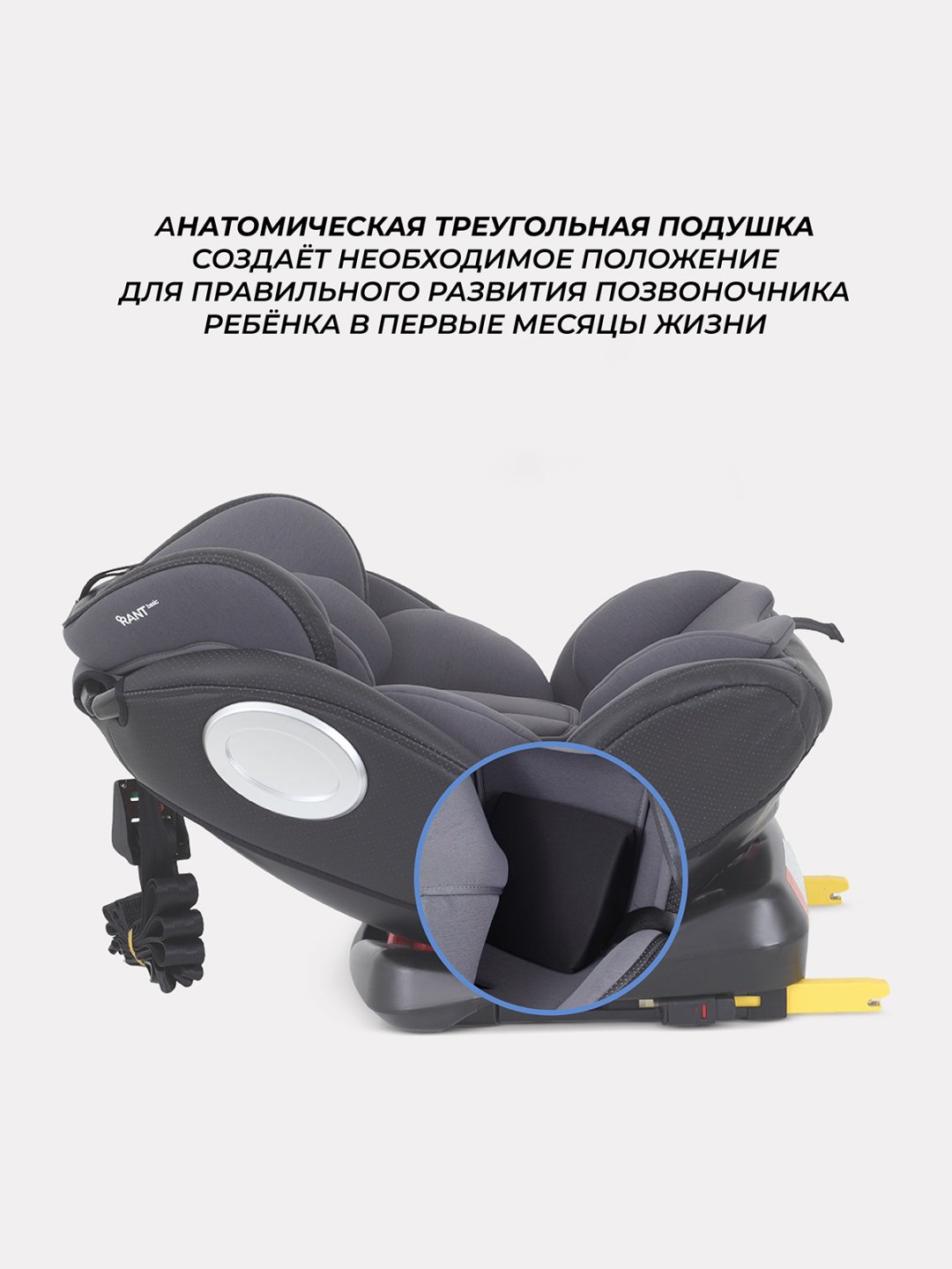 RANT TWIST PRO 0/1/2/3 (до 36 кг) серый купить,0