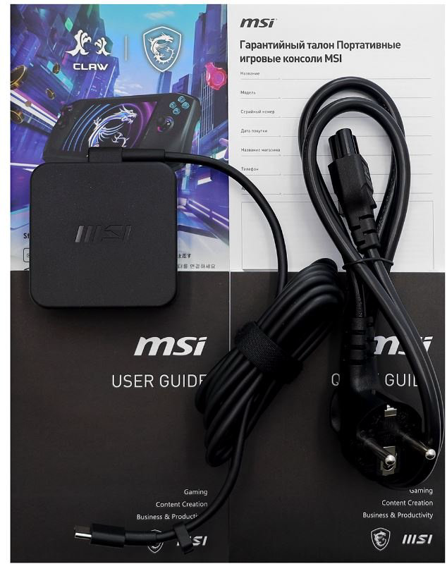 Игровая приставка MSI CLAW A1M-227KZ док станция купить,NaN