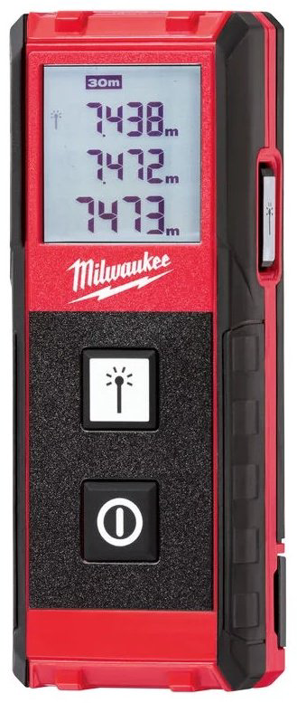 Лазерный дальномер Milwaukee LDM 30 4933459276, дальность до 30 м купить,NaN