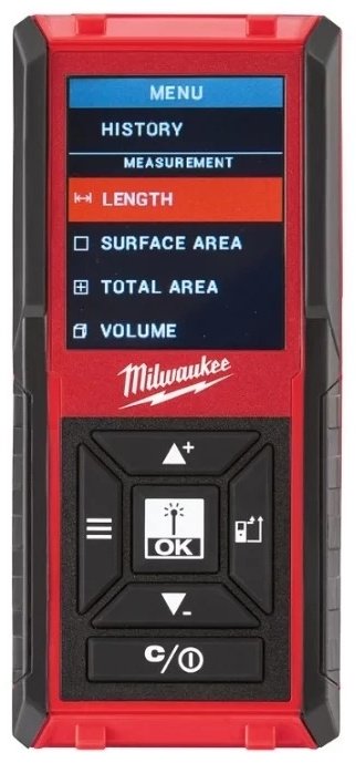 Лазерный дальномер Milwaukee LDM 45 4933459277, дальность до 45 м купить,NaN