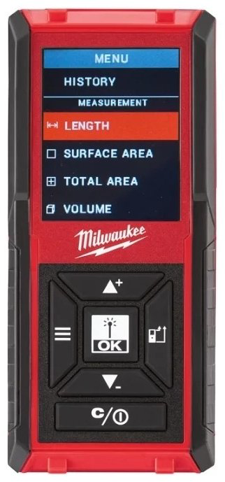 Лазерный дальномер Milwaukee LDM 45 4933459277, дальность до 45 м купить,NaN
