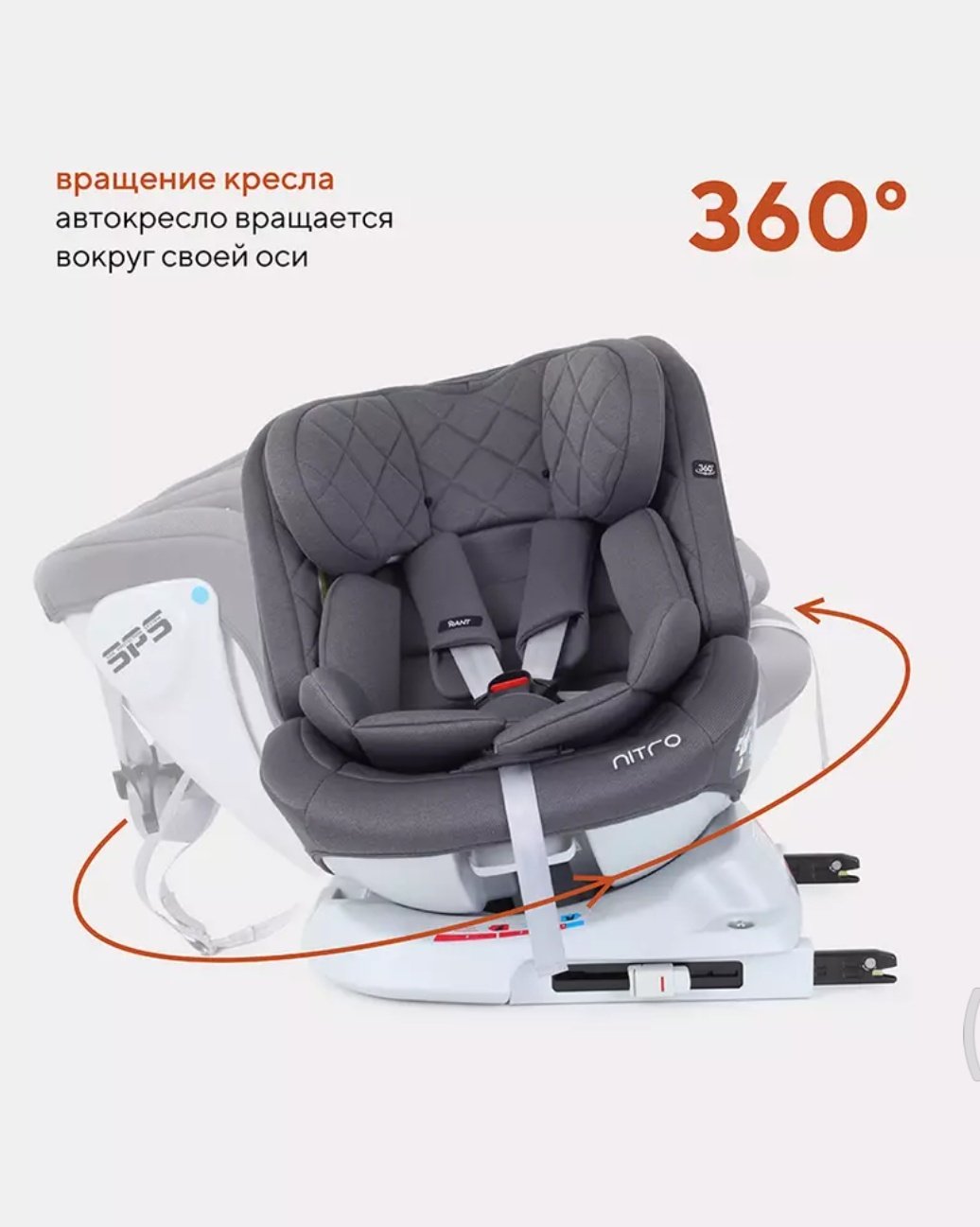 RANT Nitro 0/1/2/3 (до 36 кг) серый - ForteMarket RANT Nitro 0/1/2/3 (до 36 кг) серый купить,0